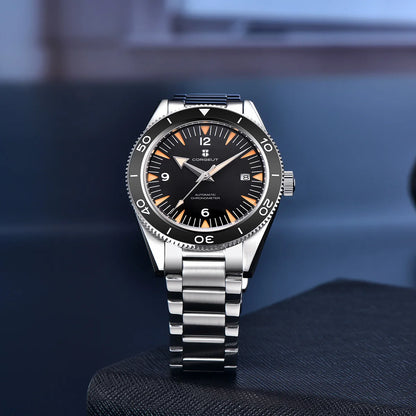 Ceramic Bezel 100 Waterproof Luxury Corgeut Watch Men 41mm Sapphire Mechanical Clock Diver Miyota Automatic Wristwatch