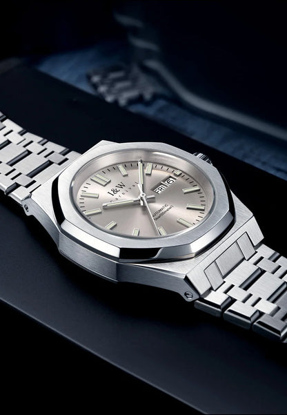 CARNIVAL Mens Mechanical Watch Brand Luxury Sapphire NH36 Movement Automatic Wrist Watches 50m Waterproof for Men Reloj Hombre