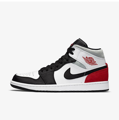 Nike originele Air Jordan 1 AJ1 heren mid-top sportieve basketbalschoen met demping 852542-100