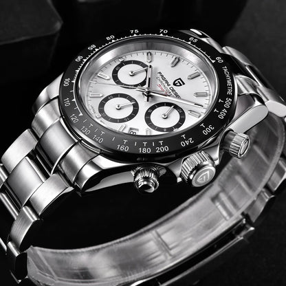 2026 New PAGANI DESIGN Brand Luxury Quartz Watch Sapphire Waterproof Luminous Men watch Japan VK63 Movt All Steel Chronograph