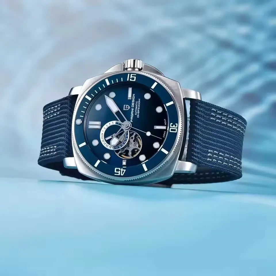 PD1736 PAGANI DESIGN 2025 Men Automatic Mechanical Watches Casual Fashion Sapphire Stainless Steel Diving TMI NH39 Men's Watch