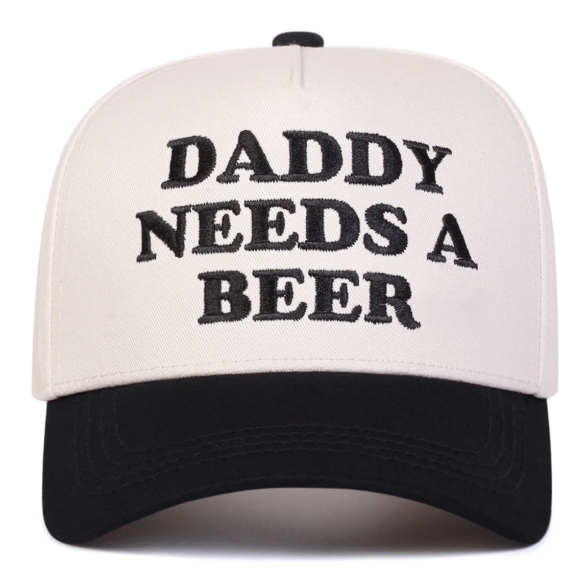 Unisex DADDY NEEDS A BEER Letter Embroidery Baseball Caps Spring Autumn Outdoor Adjustable Casual Hats Sunscreen Hat Sports Cap