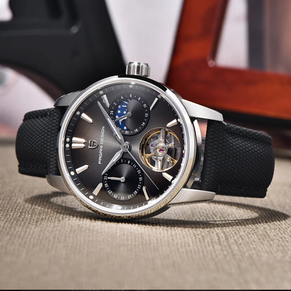 Pagani Design 2025 New 41MM Luxury Automatic Mechanical Men's Watch Stainless Steel 100m Waterproof Pilot Watch reloj hombre