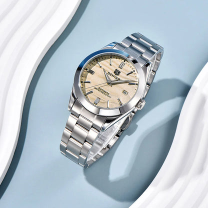 BENYAR Top Sand Series 40mm Hot Selling Mechanical Watch 316L Stainless Steel Simple 5 Bar Waterproof Automatic Men's Watch