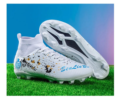 New Men Professional Soccer Shoes Non-slip Football Boots Unisex Breathable Futsal Sports New Cleats Drop Shipping Ultralight