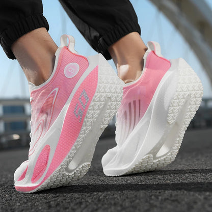 FourSeasons Ανδρικά Αθλητικά Sneakers CarbonPlate για Τρέξιμο, Αναπνεύσιμα Παπούτσια Μαραθωνίου για Αγώνες, Άνετα Παπούτσια Στίβου, Προπόνησης και Περπατήματος