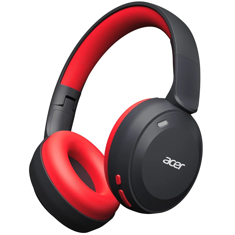Casque Bluetooth 6.0 pour enfants Acer OHR668, limiteur de volume 85/94 dB, casque sans fil pliable à porter sur les oreilles, autonomie de 60 heures, microphone intégré.