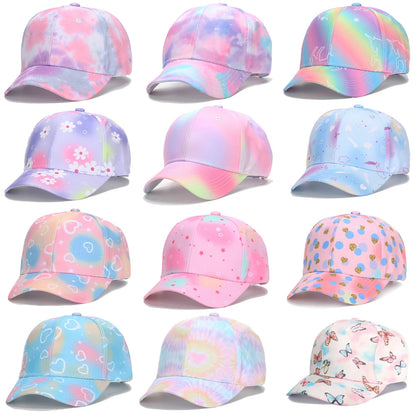 Casquettes de baseball pour enfants avec imprimé de dessin animé tendance, tour de tête 54 cm, pour garçons et filles de moins de 10 ans, casquettes snapback ravissantes et éblouissantes BK31
