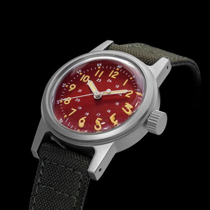 THORN Retro Military Watch 36mm Made of NH35A Movement SHY-043 Sport Watch Unisex Men's and Women's Luxury