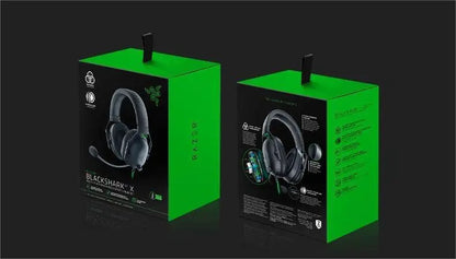 Razer BlackShark V2 X Gaming Headset – 7.1 Surround Sound Wired Gaming Headphones with Noise-Cancelling Microphone for PC, PS5, PS4, Xbox & Nintendo Switch