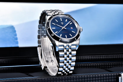 PAGANI DESIGN O-Graph Blue 2026 New Men's Mechanical Watches Luxury Automatic Watch For Men AR Sapphire glass Wristwatch Men