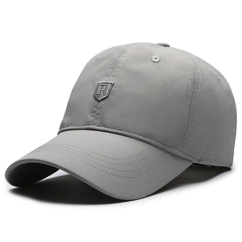 Sombreros de primavera/verano finos y de secado rápido para hombre/mujer; gorras deportivas de béisbol para correr; gorras con visera para protección solar y con filtro solar.