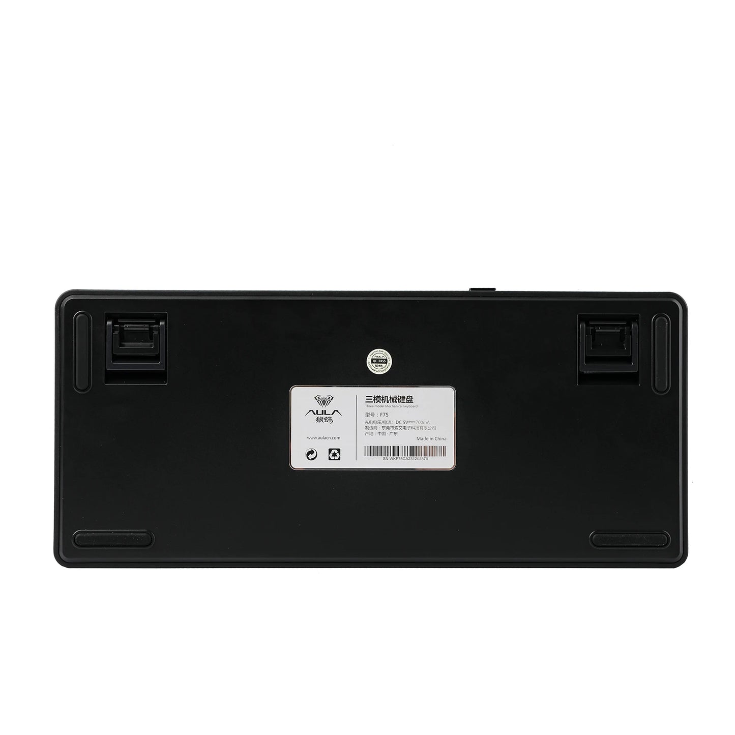EPOMAKER x AULA F75 75% ANSI Gasket Hot-Swap Bluetooth 5.0/2.4G Wireless/Wired Mechanical Keyboard PBT Keycaps for Win/Mac
