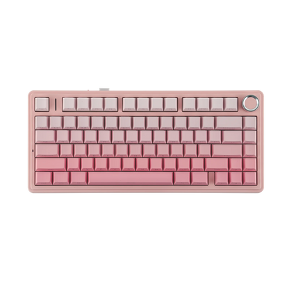 EPOMAKER x AULA F75 75% ANSI Gasket Hot-Swap Bluetooth 5.0/2.4G Wireless/Wired Mechanical Keyboard PBT Keycaps for Win/Mac