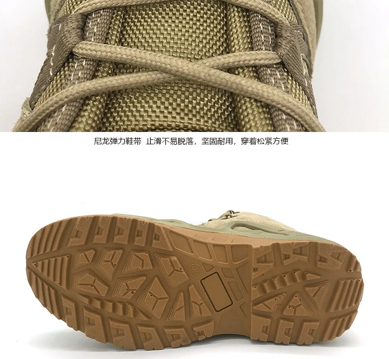 Tactische jachtlaarzen Herenlaarzen Special Force Woestijnwandelschoenen Outdoorwandelschoenen Enkelschoenen Heren sneakers
