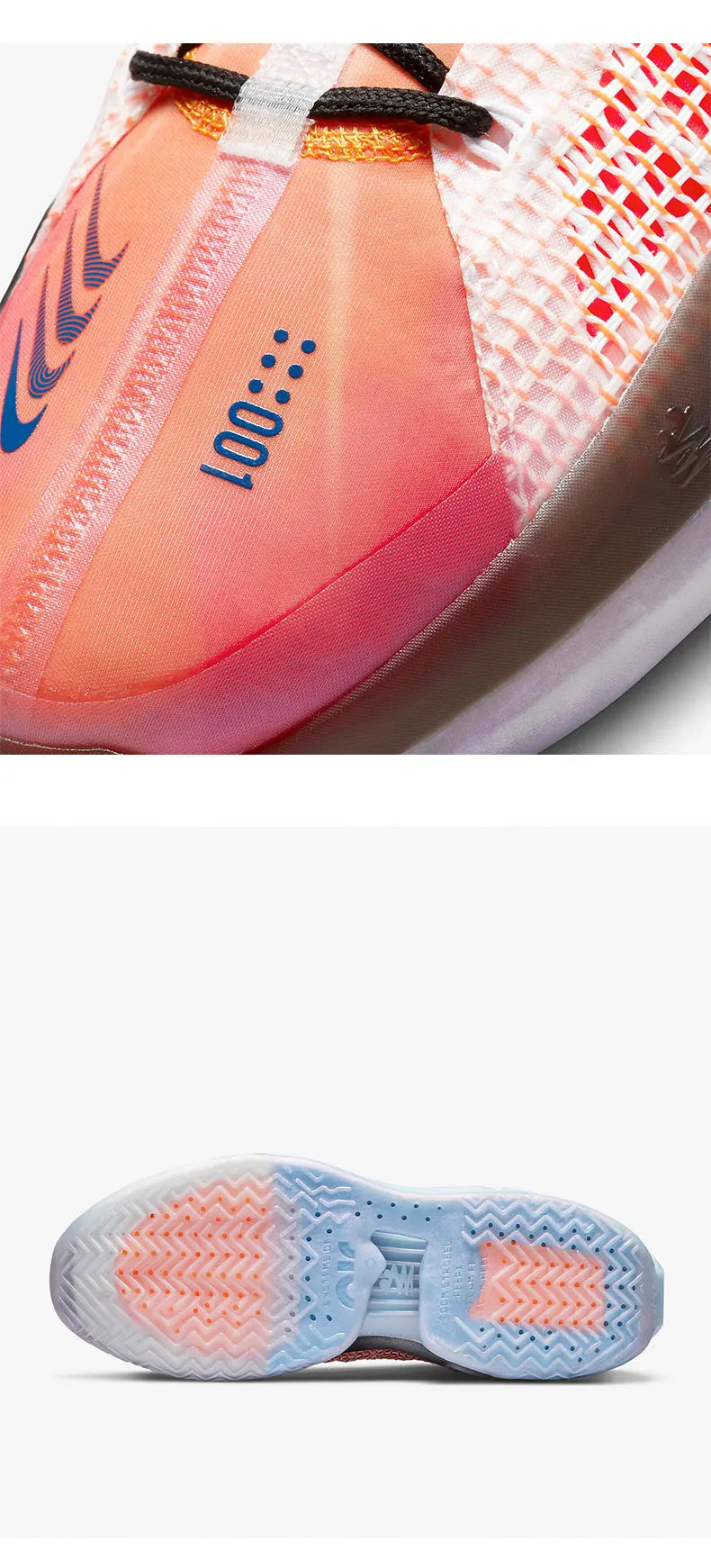 Nike Authentic Air Zoom G.T. Jump EP basketballsko til mænd DO6326-640
