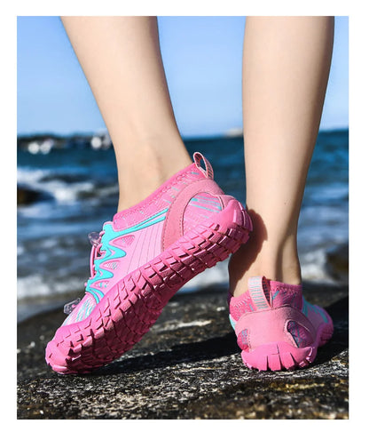 Children Swimming Water Shoes Quick Dry Beach Aqua Shoe Boy Girl Barefoot Sports Wading Sneakers Kids Diving Fishing Surf Sandal
