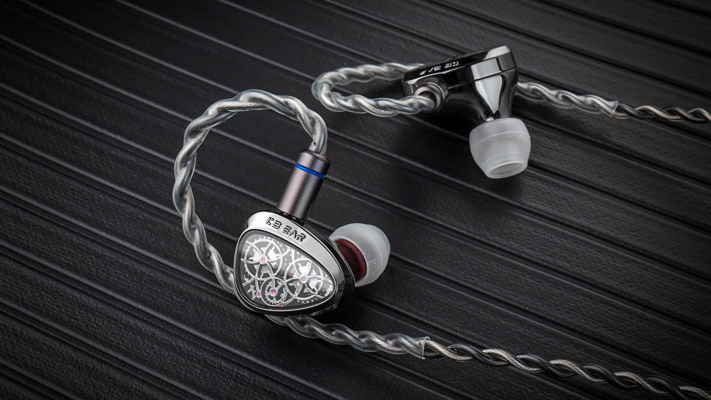 KBEAR Tourbillon-Pro TB-PRO in-Earphone 10mm DD High Resolution TypeC HIFI Wired Earbuds PU+PEEK+DLC Composite Diaphragm