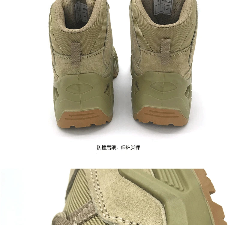 Tactische jachtlaarzen Herenlaarzen Special Force Woestijnwandelschoenen Outdoorwandelschoenen Enkelschoenen Heren sneakers
