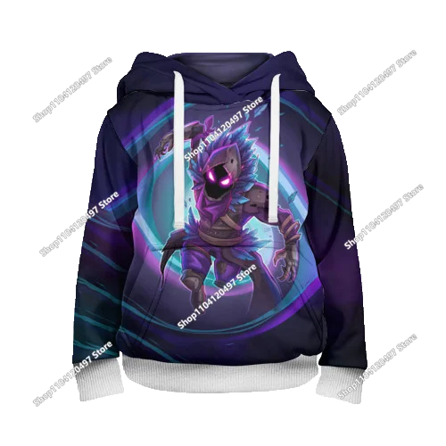 2025 New Fortnite Hoodies 3D Print Men's Hoodie Harajuku Long Sleeve Oversized Sweatshirt Man Hoodies Unisex Cosplay Clothing