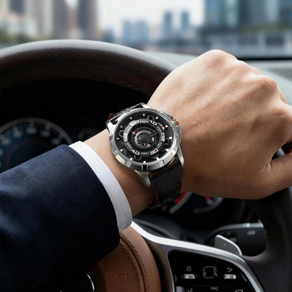 BERNY Automatic Skeleton Watch For Men 3D Dial 5ATM Luminous Sapphire 316L Steel MIYOTA 82S0 Mechanical Top Luxury Men's Watches