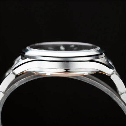 PX1746 New Mens Mechanical Watches Aventurine Dial 100M Waterproof Clock Sapphire Glass Automatic Men Watch Relogio Masculino