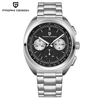 PAGANI DESIGN 2026 NEW Turtle Back Chronograph 1782 fashion quartz wristwatch for Man Luminous Waterproof Watch Reloj hombre