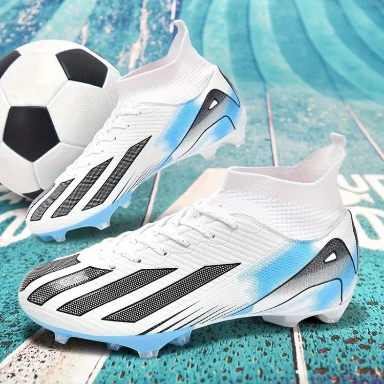 New Men's Football Boots Adult's Soccer Field Shoes Teenager's Sports Cleats Outdoor Grass Training Boots High Quality Sneakers