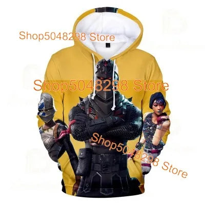 Men and Women Kids Hoodie Sweatshirt for The Nite Victory Child Wear Battle Royale Swearshirt Boys Girls Tops Hero Teen Clothes
