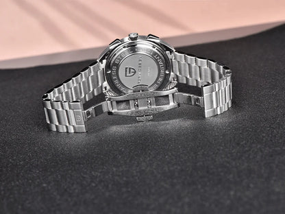 Relógio masculino de quartzo Pagani Design 2026 Fashion, marca de topo de luxo, safira, cronógrafo masculino VK63 em aço, de mergulho