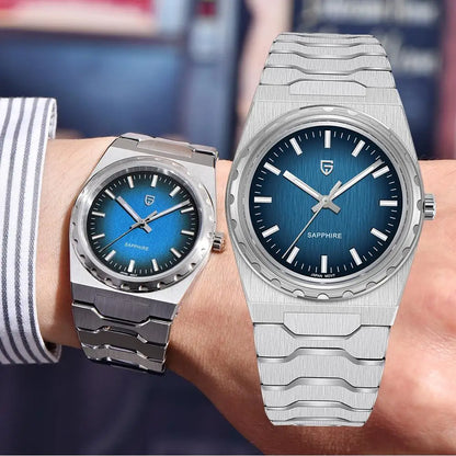 PAGANI DESIGN Men's Quartz Watches Ultra-Thin 7mm Series 222 Sapphire Stainless Steel Waterproof Watches for Man reloj hombre