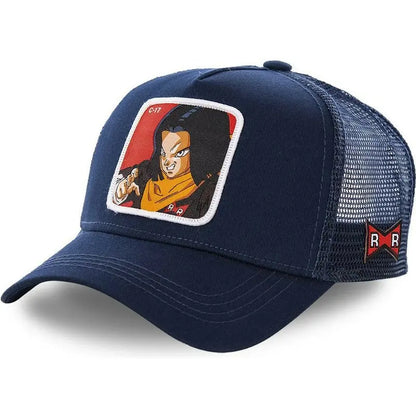 Dragon Ball Z stílusú anime Son Goku pamut új baseball sapka férfiaknak és nőknek, hiphop, apáknak, állítható hálós sapka, teherautós sapka