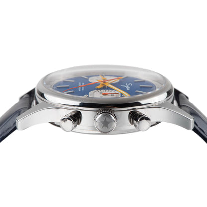Sugess Watch of Men Chronograph Mechanical Wristwatches Tianjin ST1901 Swanneck Movement Pilot Mens Watch Sapphire Crystal Gift
