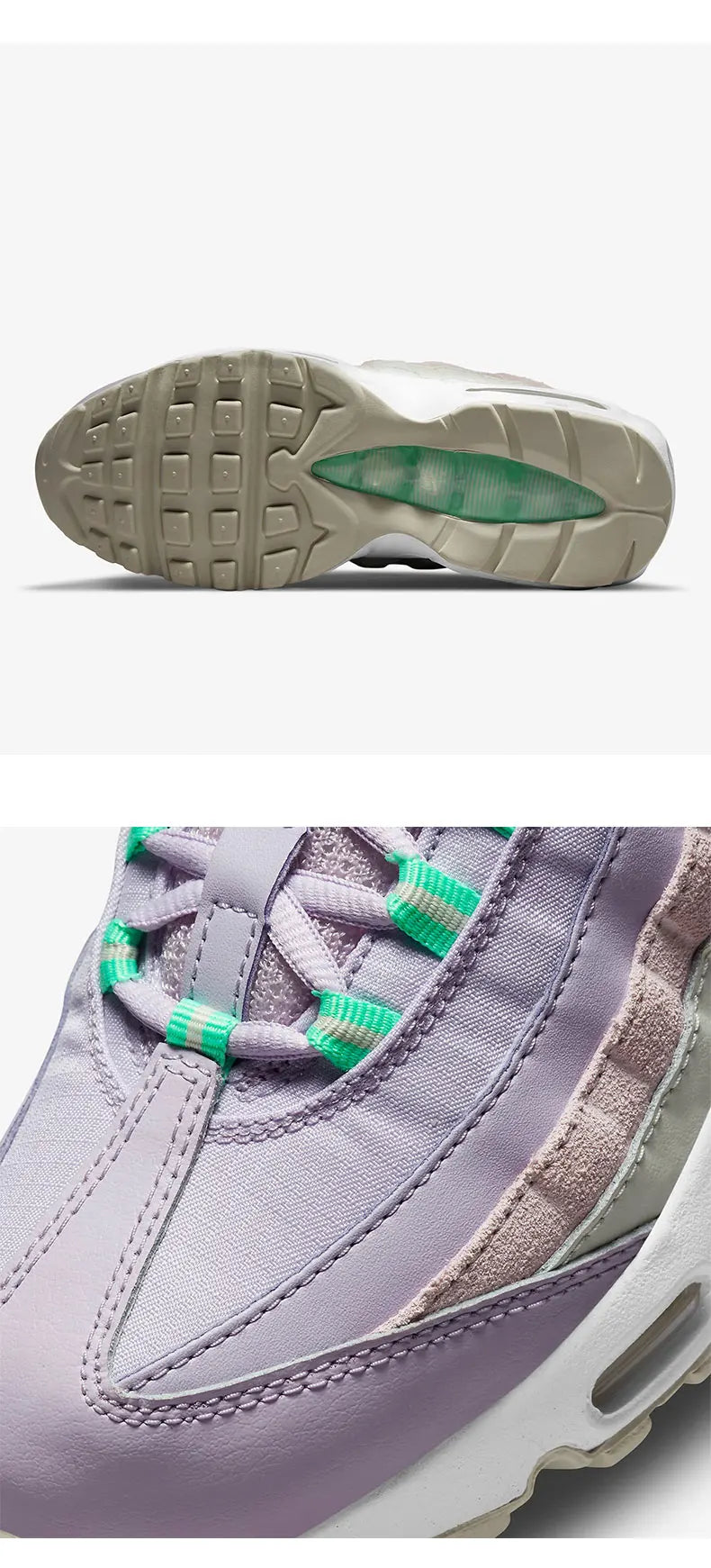 Dámské sportovní boty Nike genuine AIR MAX 95 s tlumením a pohodlným během CZ1642-500
