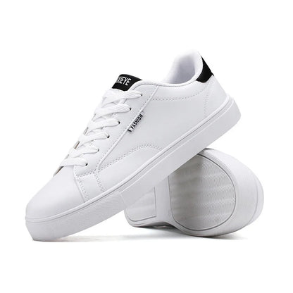 Men's Casual Skateboarding Shoes White Outdoor Leisure Sneakers Breathable Walking Shoes Flat Shoes Chaussure Homme 39-48