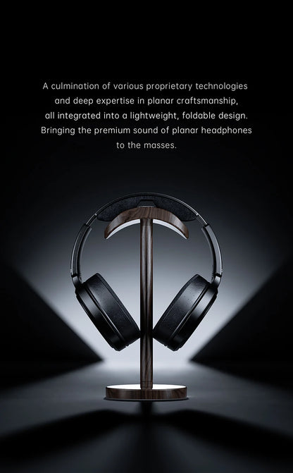 Auscultadores Audiófilos Over-Ear Magnéticos Planares FiiO JT7 – Driver 95x86mm, Headset HiFi com Fio 4.4mm e 3.5mm