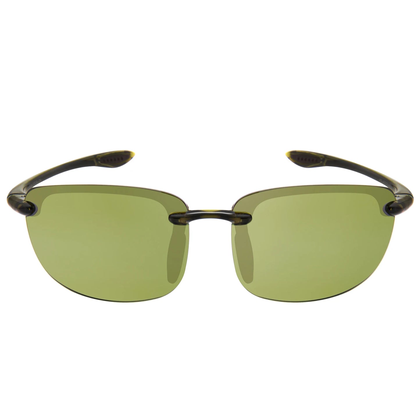 JULI Sports Sunglasses for Men Women TR90 Rimless Frame UV400 Protection for Cycling Running Fishing Baseball Driving 8001