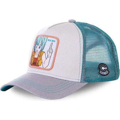 Dragon Ball Z stílusú anime Son Goku pamut új baseball sapka férfiaknak és nőknek, hiphop, apáknak, állítható hálós sapka, teherautós sapka