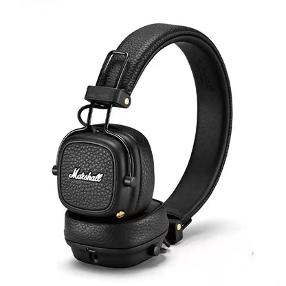 Marshall Major III Wireless Bluetooth Headphones – Deep Bass, Noise Cancelling, Foldable Over-Ear Headset with Microphone