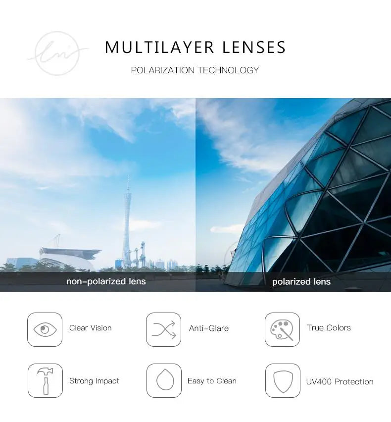 LM Retro Round Sunglasses Women Men Ultralight TR90 Polarized Unisex Driving Shades Vintage Sun Glasses UV400 Gafas De Sol