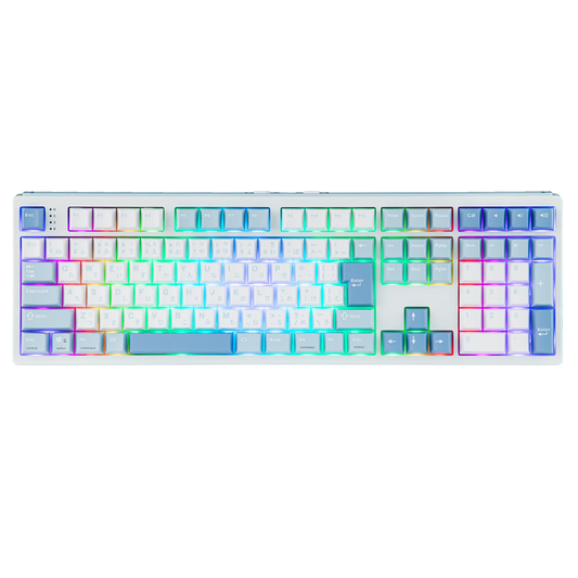 Japanese Version EPOMAKER TH108 JIS Layout 100% Sized Gasket Wired/Bluetooth/2.4Ghz Wireless NKRO Mechanical Keyboard Long-Lasting 8000mAh