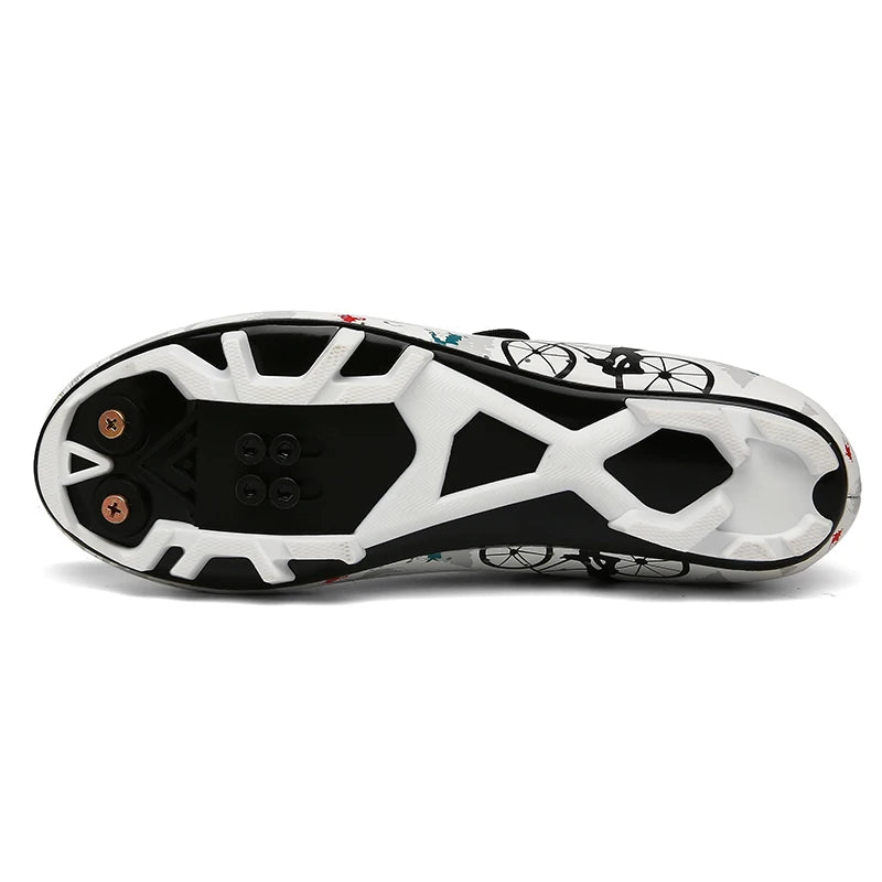 Cycling Sneaker MTB Men Sports Dirt Bike Shoes SPD Pedal Mountain Bicycle Footwear Speed Racing Man Flat Off Road Cycling Shoes
