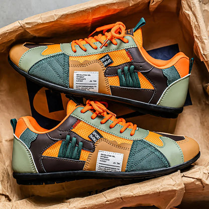 Męskie codzienne sportowe buty outdoorowe do wędrówek, modne, streetwearowe i wygodne