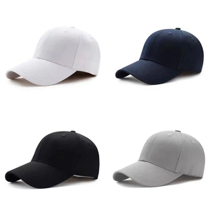 Couleurs Été Automne Mode Unie Hommes Femmes Casquette de baseball Casquette adhésive Hip-hop Réglable Casquette de soleil Casquette Gorras Cadeau