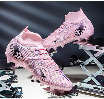 Professional Football Boots Men Soccer Shoes Society Football Cleats Ultralight Training Soccer Sneakers Men Outdoor Sports Shoe
