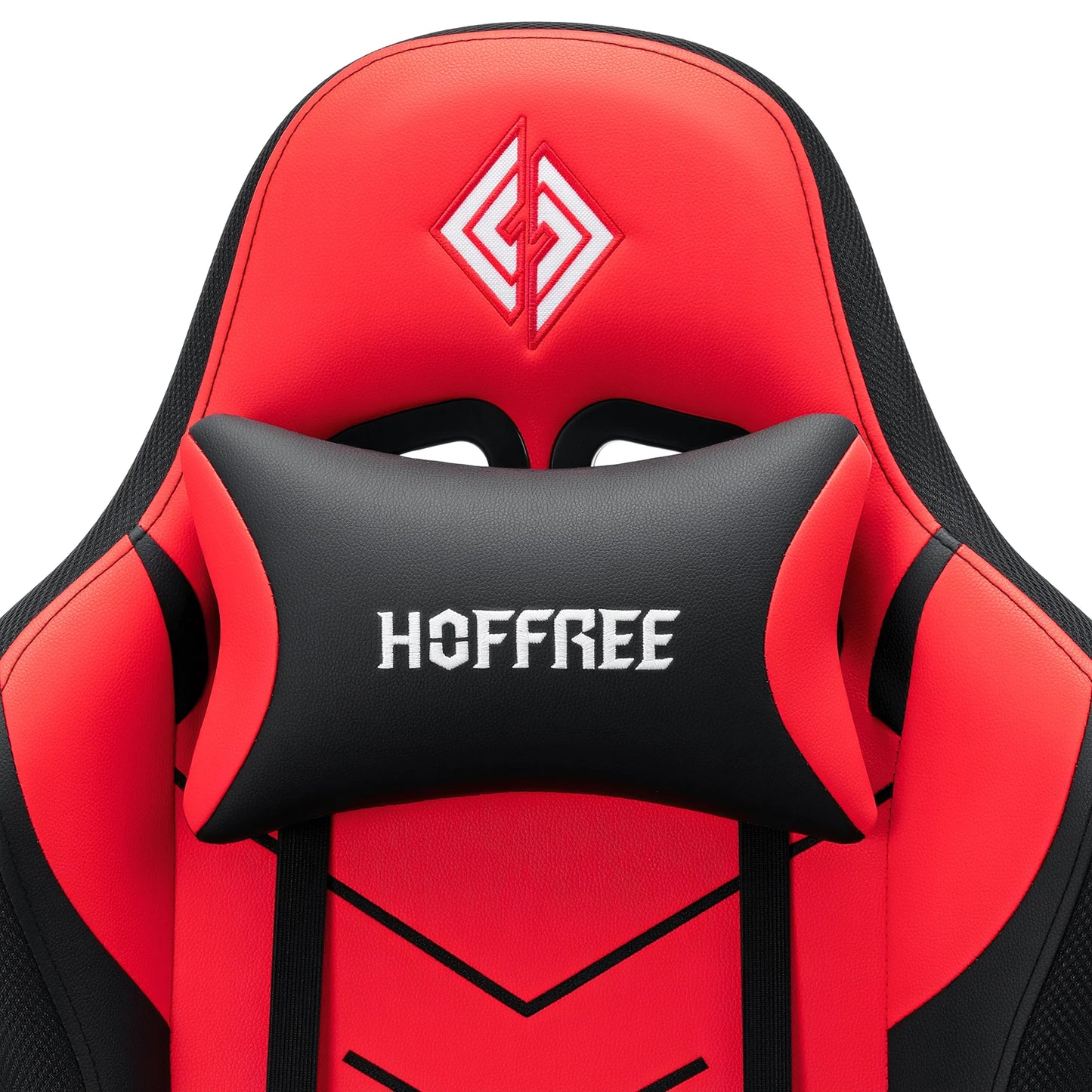 300lbs RGB LED Gaming Chair with Wireless Speakers, Ergonomic Massage Gaming Chair with Footrest, Reclining Computer Gaming Chair for Adults