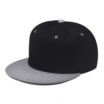 Custom Print Embroidery Logo Flat-brimmed baseball cap Unisex Outdoor Hat Hip Hop Dad Hat Gorras Hombre Street Snapback Hat