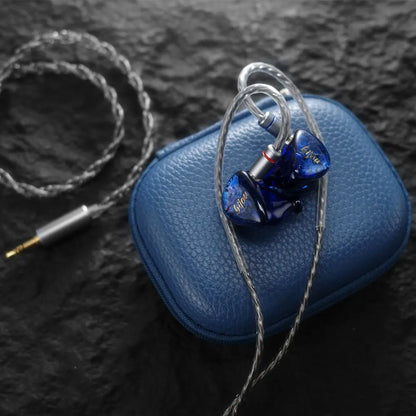 Nouveaux écouteurs intra-auriculaires QoA Bijou 1DD+1BA+1BCD, moniteur hybride HiFi IEMs avec câble de casque et fiches 3,5 mm et 4,4 mm