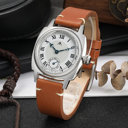 Militado ML03 Tribute 1926 VD78 Quartz Movement Watch Sapphire Crystal Stainless Steel Case Roman Dial 100M Waterproof Watches