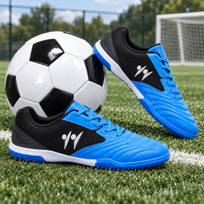 Nouvelles chaussures de football pour hommes, antidérapantes, de haute qualité, pour futsal et terrain en gazon, chaussures de football montantes, baskets, pour matchs en salle et en extérieur, meilleures ventes